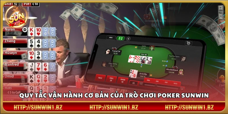 Poker Sunwin – Game bài quốc tế đỉnh cao dành cho dân chuyên Luật chơi Poker Sunwin cơ bản cần biết