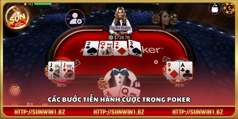 Poker Sunwin – Game bài quốc tế đỉnh cao dành cho dân chuyên Cách bắt đầu chơi Poker trên Sunwin